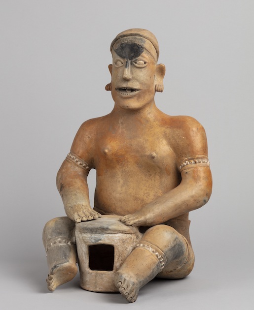 Bild: Terrakotta-Skulptur der "Tumbas de Tiro"-Tradition, Mexiko